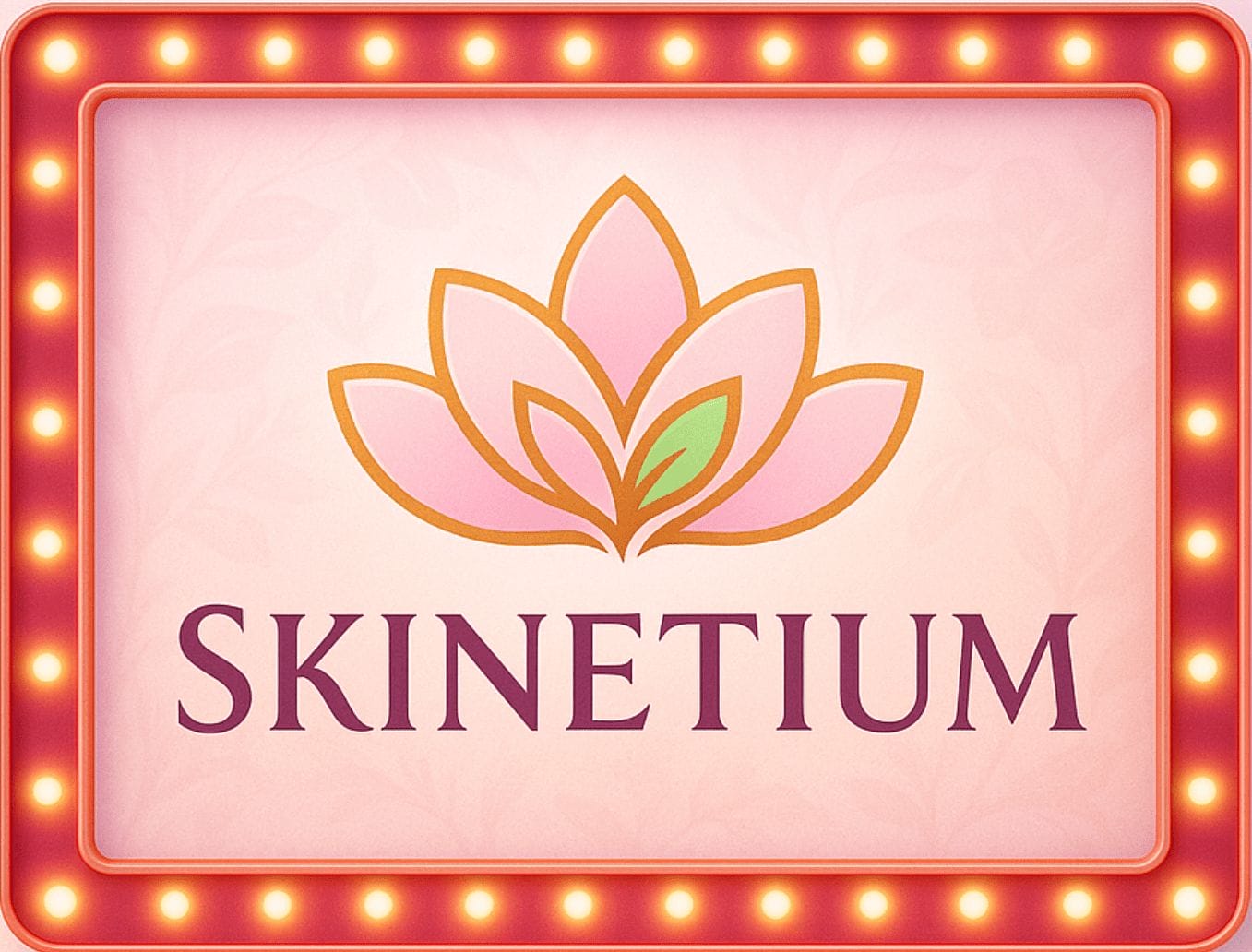 Skinetium logo – clean skincare brand with clinically proven formulas